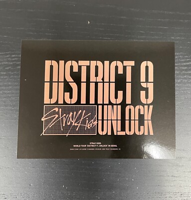 Stray Kids World Tour 'District 9: Unlock' In Seoul DVD Pre