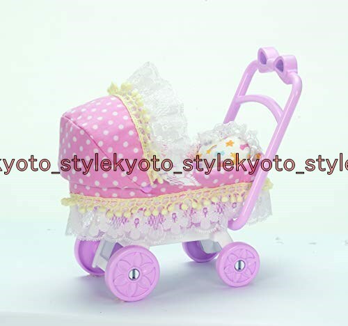TAKARA TOMY Licca-chan Doll LF-11 Triplets Baby Stroller 29042