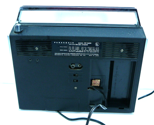 Panasonic RF-1600 6-pasmowe przenośne radio AM-FM-VHF-AIR-MB-SW Made in Japan ~ Działa! - Zdjęcie 5 z 7