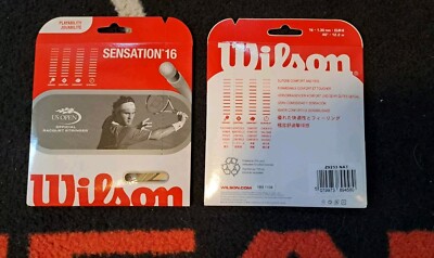 Wilson Sensation 1.30, 12-Meter Set OVP, original Tennissaite inkl. Versand