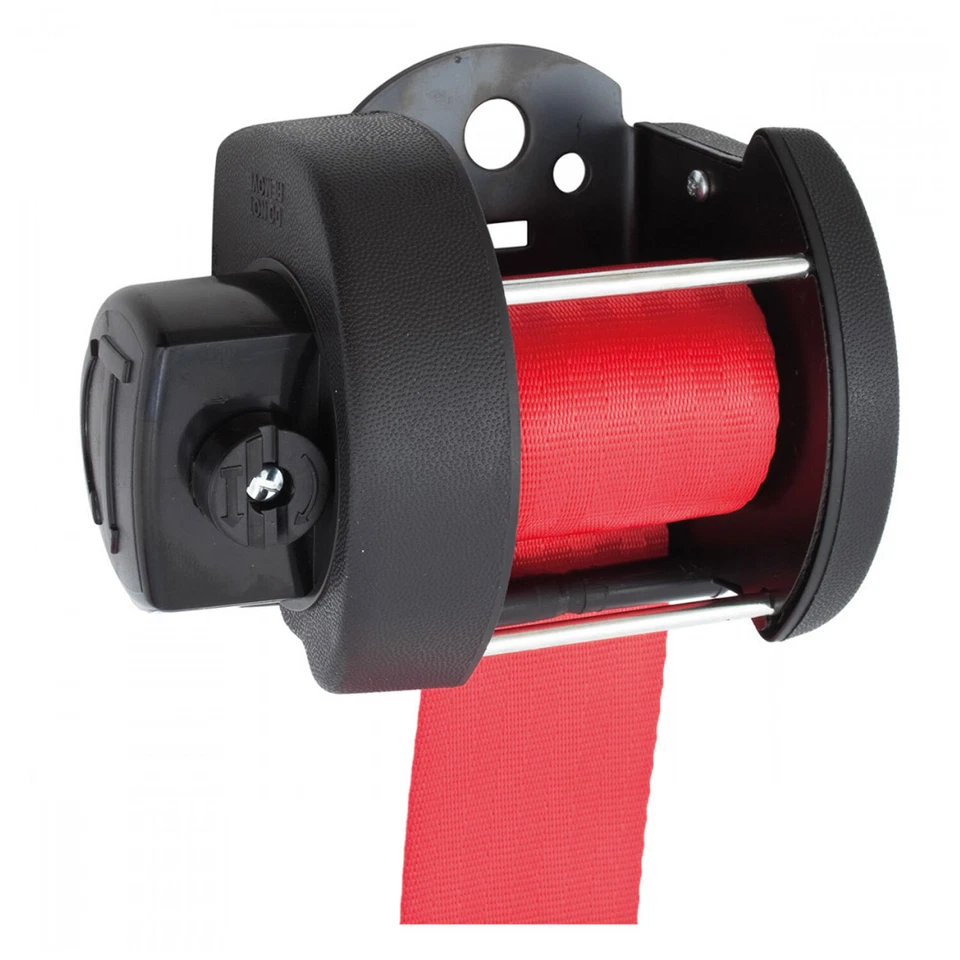 Cinturón de seguridad trasero automático para Borgward Isabella Berlina 1954-1961 rojo Foto 2 de 4