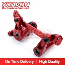Vitavon CNC Alu#7075 pedivella campanello sterzo per slitta Traxxas rosso