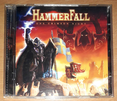 Hammerfall - One Crimson Night 2-CD (Heavy/Power Metal) *Zustand Gut*