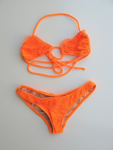 Bikiniunterteil NUR Tyler Rose Fever Netzunterteil neu ohne Etikett Oberteil separat erhältlich 89 $ - Bild 1 von 6