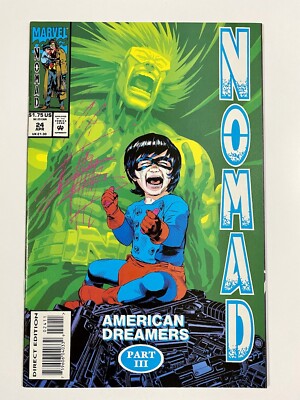 Nomad #24 American Dreamers: Part 3 Marvel Comics 1994