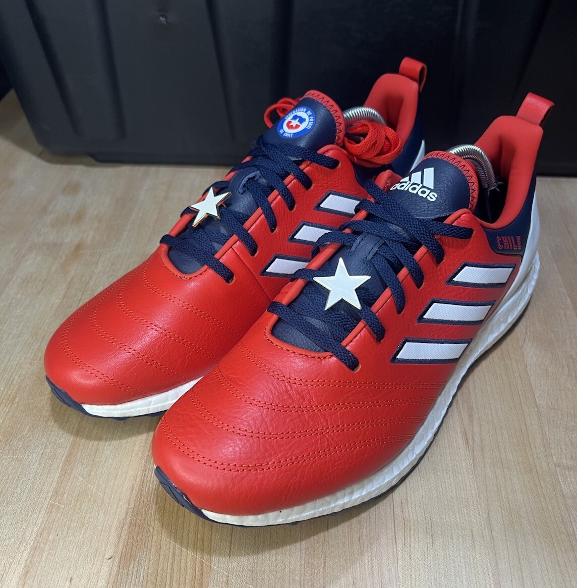 New Adidas Chile World Cup Ultraboost DNA Red White GW7270 Men's
