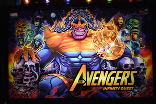 Stern * The AVENGERS : Infinity Quest LE (#154 of 500) pInball game with topper!