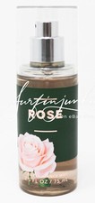 Bath  Body Works Rose Fine Fragrance Body Mist Spray Mini Travel 2.5 oz Splash