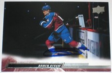BOWEN BYRAM SIGNED 22-23 UPPER DECK COLORADO AVALANCHE CARD AUTOGRAPH AUTO!!
