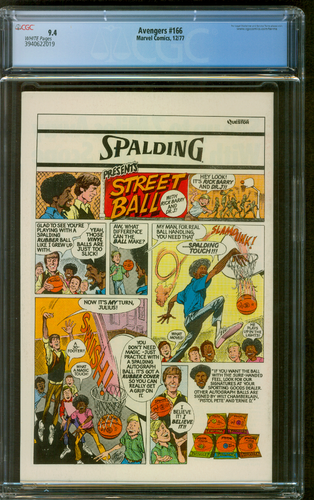 Avengers 166 CGC 9.4 Perez art Count Nefaria 12/1977 - Picture 2 of 4
