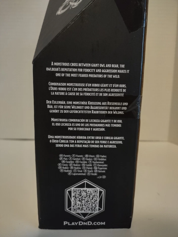 Figura Dungeons & Dragons Golden Archive Owlbear 8,5 pulgadas | Nueva en caja Foto 3 de 3