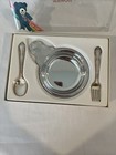Oneida Love Lasts Silverplate Baby Feeder Set Spoon Fork Bow — photo 2