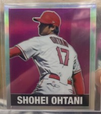 2018 Leaf Originals Metal Shohei Ohtani Rookie 4/10 # SP Pink