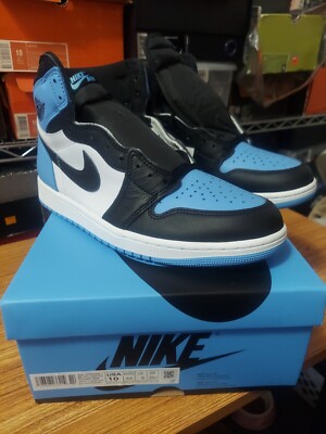 Size 10 - Jordan 1 Retro OG High UNC Toe