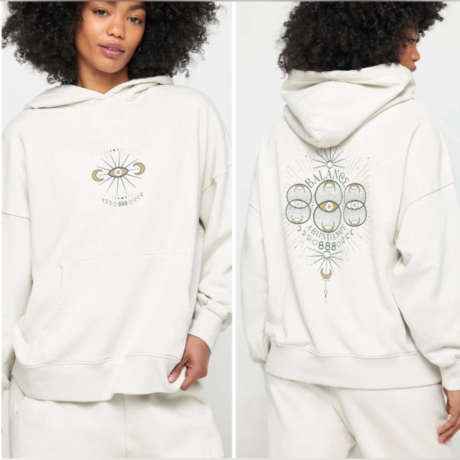 RRP US$158 CURRENT SEASON Spiritual Gangster 888 Balance Easy Hoodie NWT