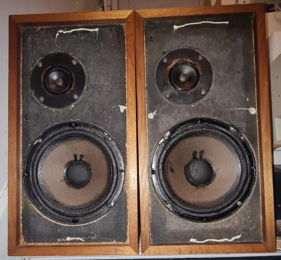 Vintage Acoustic Research AR-4X Speakers Pair Walnut | eBay Vintage Acoustic Research AR-4X Speakers Pair Walnut | eBay