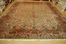VINTAGE MINT AUTHENTIC KARASTAN FLORAL KIRMAN PATTERN#759 RUG CARPET 11'5" x14' 