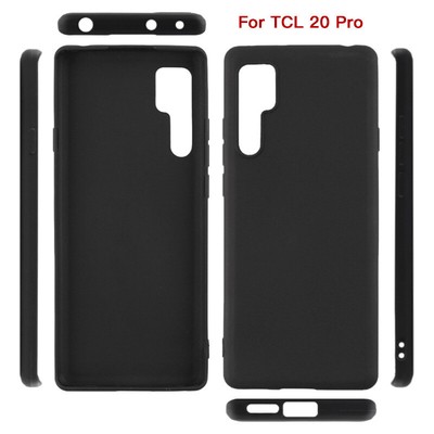 2PCS Soft TPU Case Cover Armor Bumper Protector For TCL 20 Pro TCL 20Pro 5G