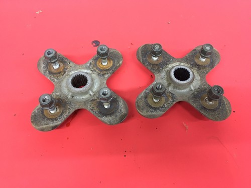 05 Kawasaki Brute Force 750 Rear Wheel Hubs Lug Nuts Complete 06 07 08