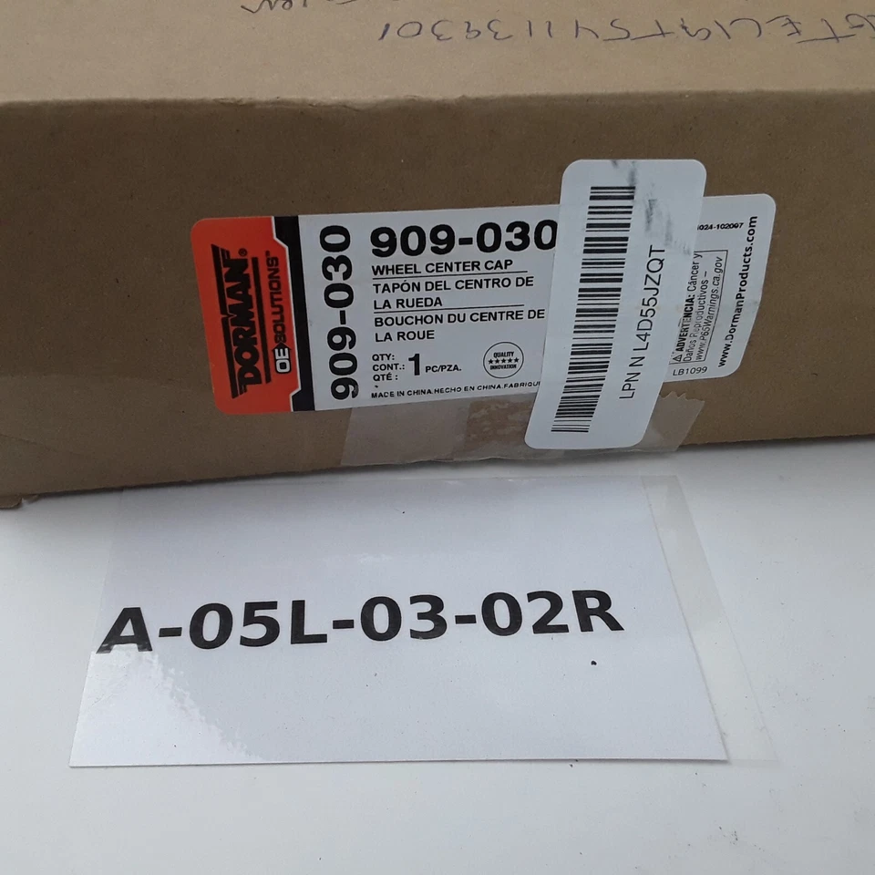 Tampa central de roda Dorman 909-030 compatível com GMC Safari Chevrolet Avalanche 1999-2014 - Imagem 4 de 4