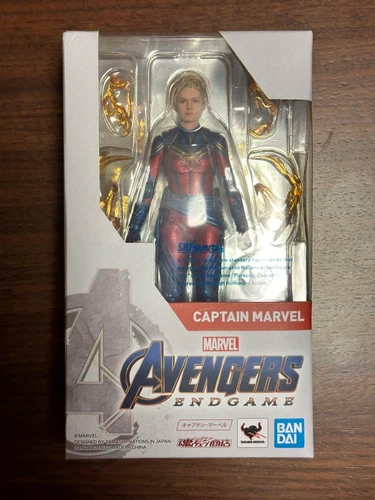 Figura S.H.Figuarts Avengers EndGame CAPITÁN MARVEL Japón BANDAI