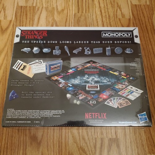 Monopoly E8194 Stranger Things Collectors Edition Board Game, NEW FACTORY SEALED - Picture 2 of 6