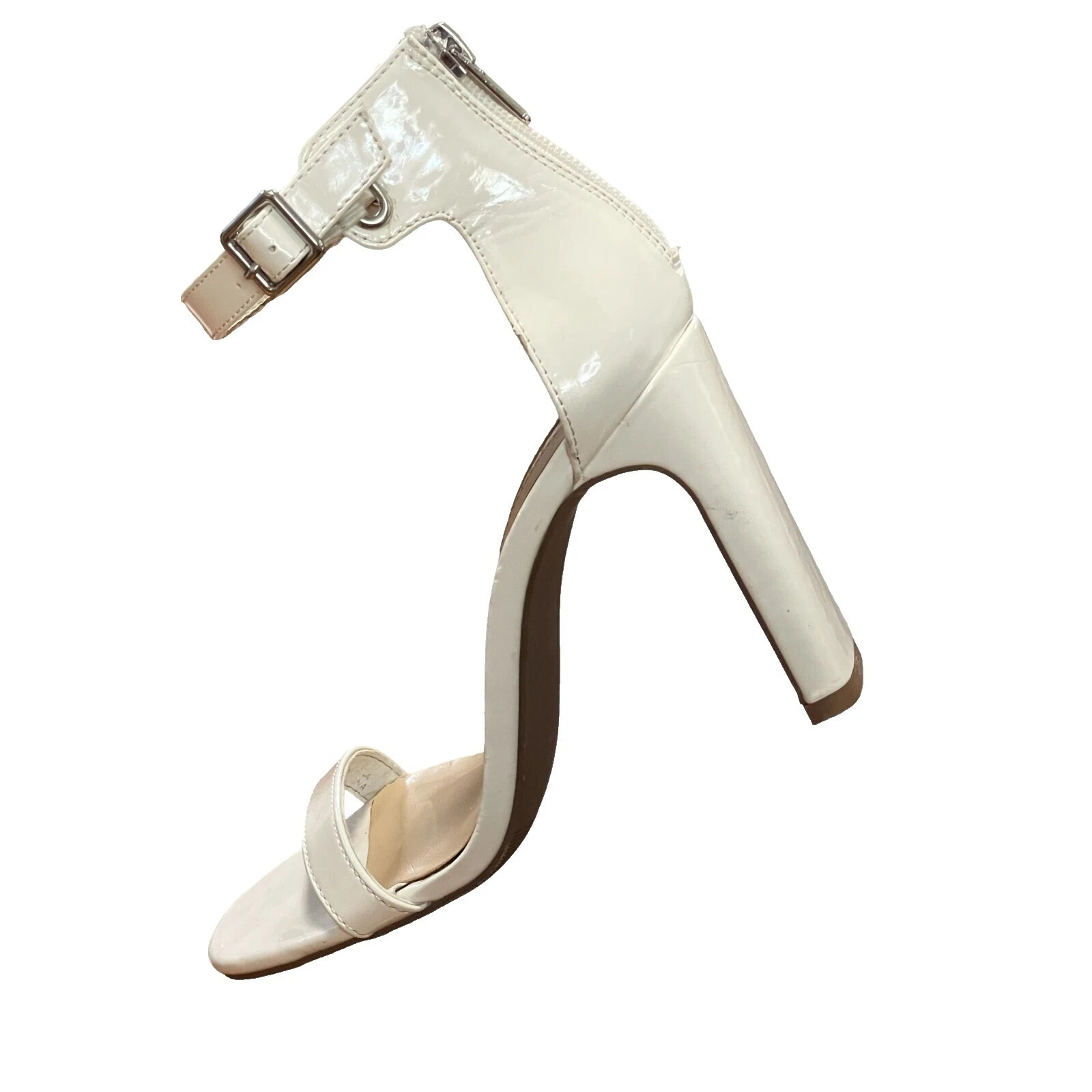 Tacones superiores para mujer FOREVER 21 de cuero liso patentado