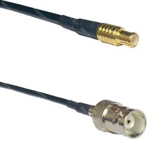 RG174 MCX MALE to BNC FEMALE Coax RF Cable USA-Ship Lot