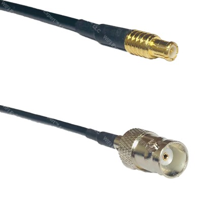 RG174 MCX MALE to BNC FEMALE Coax RF Cable USA-Ship Lot