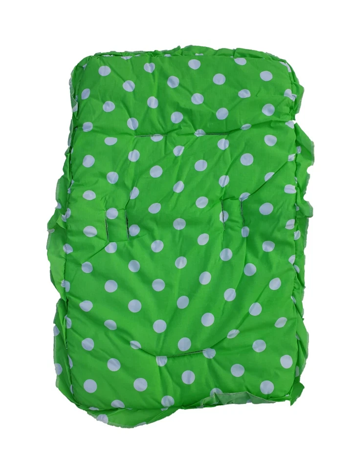 Saco para silla de paseo/cochecito para bebés - lunares verdes y multicolor Foto 2 de 4