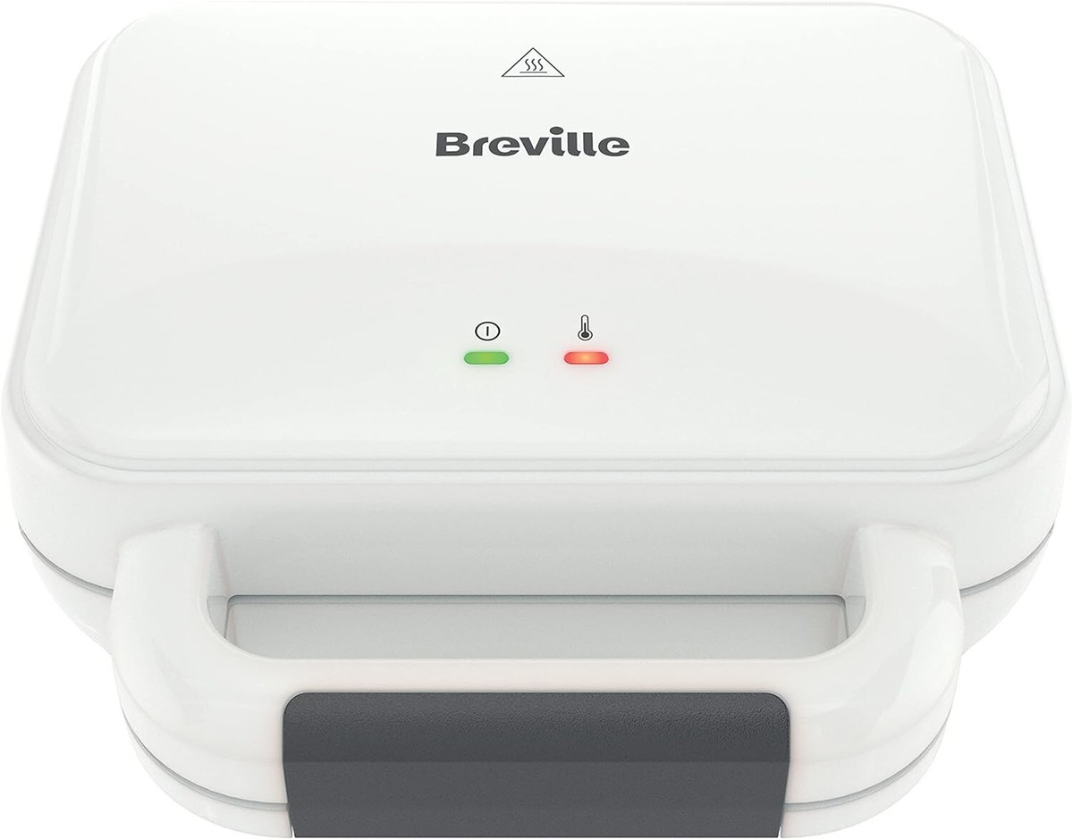 Breville VST091 Deep Fill Slice Sandwich Toaster Maker Non-Stick White