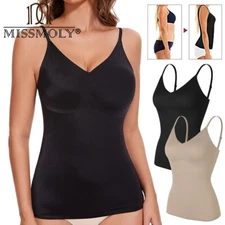 Women's Camisole Compression Slim Tank Tops Tummy Control Shapewear Body Shaper 