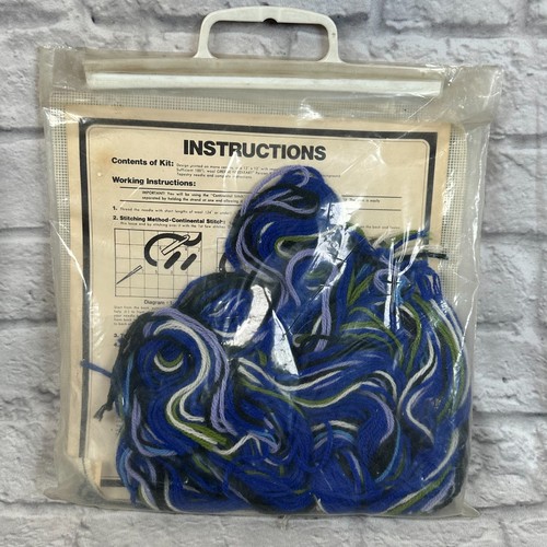 Greene Objects D'Needleart Latch Hook Kit Virgo 9x9" Rug Yarn New Made In USA - Picture 3 of 3