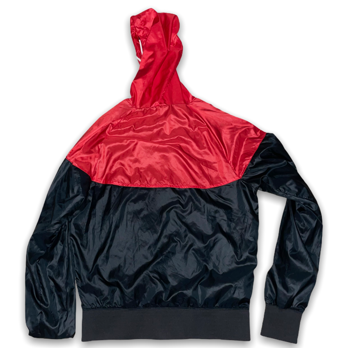 Rare Vintage Nike Windrunner Windbreaker Jacket Red Black