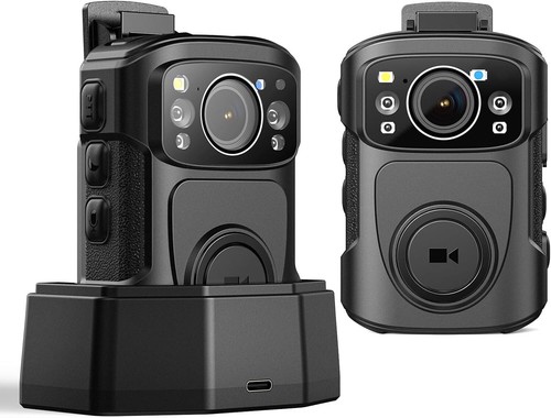 BOBLOV 2K Body Camera 1296P Night Vision Full HD Audio For Security Guard - Picture 9 of 9