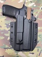 Black Kydex Light Bearing Holster SIG P320 Compact Surefire X300 Ultra A Model 