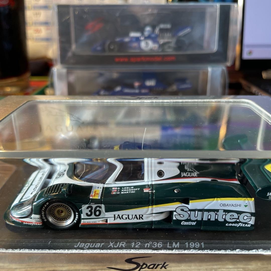 1991 ルマン24Ｈ 3位 スパーク ジャガー XJR-12 #34 1991 ルマン24H 3位 スパーク ジャガー XJR-12 #34 - メルカリ