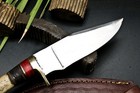 Handmade D2 Steel Custom Hunting Bowie Knife with STAG material Handle — photo 6