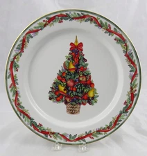 Dansk Nordic Holiday Salad Dessert Plate 9" Portugal Multiple Available