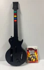 NEW Wireless Guitar Controller Nintendo Wii + Guitar Hero Game Bundle les paul