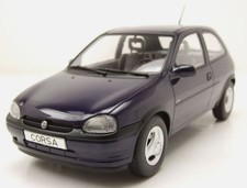 MODELCAR,OPEL Corsa B 1993 Metallic Midnight Blue, 1/18, MOD18905
