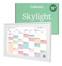 Skylight Calendar: 15-inch Wall Planner Digital Calendar Chore Chart, Smart