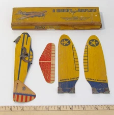 1940s Wright Original Airplane Model "Pursuit" Durkee Famous Foods Giveaway Rare