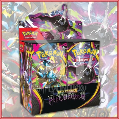 Pokemon TCG:  Pitch Black Booster Box English Factory Sealed ME05 Ships 7/17