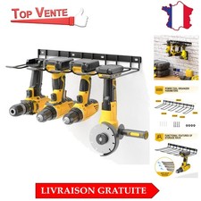 Support Mural Étagère pour Outils Électriques - Capacité 25 kg, 39x19 cm
