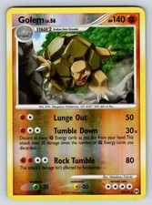 Reverse Holofoil Golem 19/99 Arceus HP on eBay