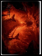 Mountain Art Card #30 Art Series: Duskmourn: House of Horror GOLD