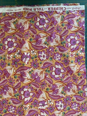 Tula Pink FreeSpirit Chipper Wild Vines Sorbet  OOP cotton fabric 33'' X WOF