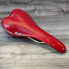 Selle Italia SLR Titanium Rail Red 130mm 135g Saddle 2003