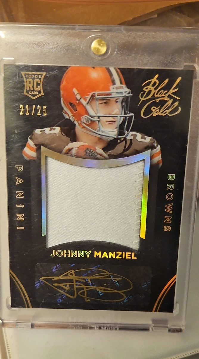 Panini Johnny Manziel Football Sports Trading Cards & Accessories